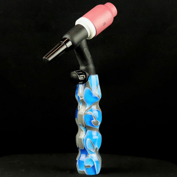 Outlaw Acrylic Tig Handle - Blue Topaz - 150Amp - $60 [AP05]